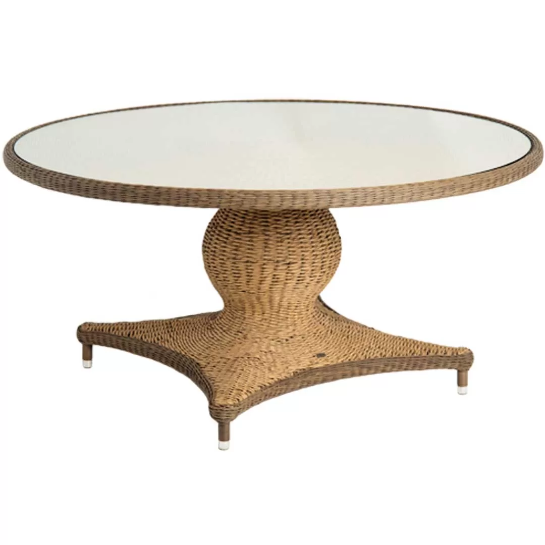 Hyacinth Pedestal 6-seater Round Dining Table