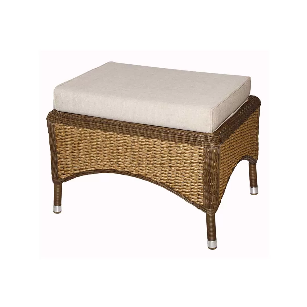 Hyacinth Wing Footstool