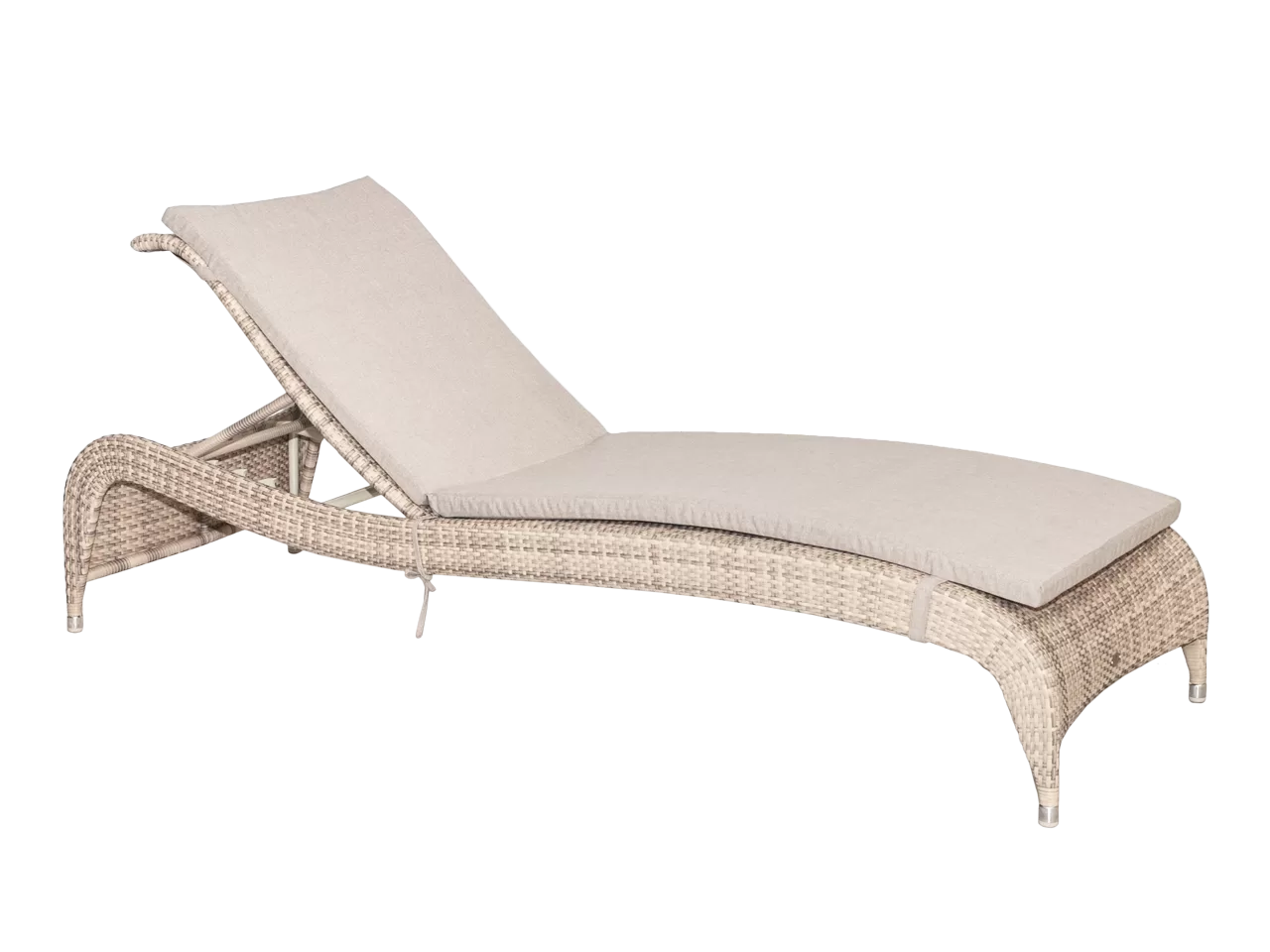 Ocean Pearl Fixed Leg Stacking Sunbed