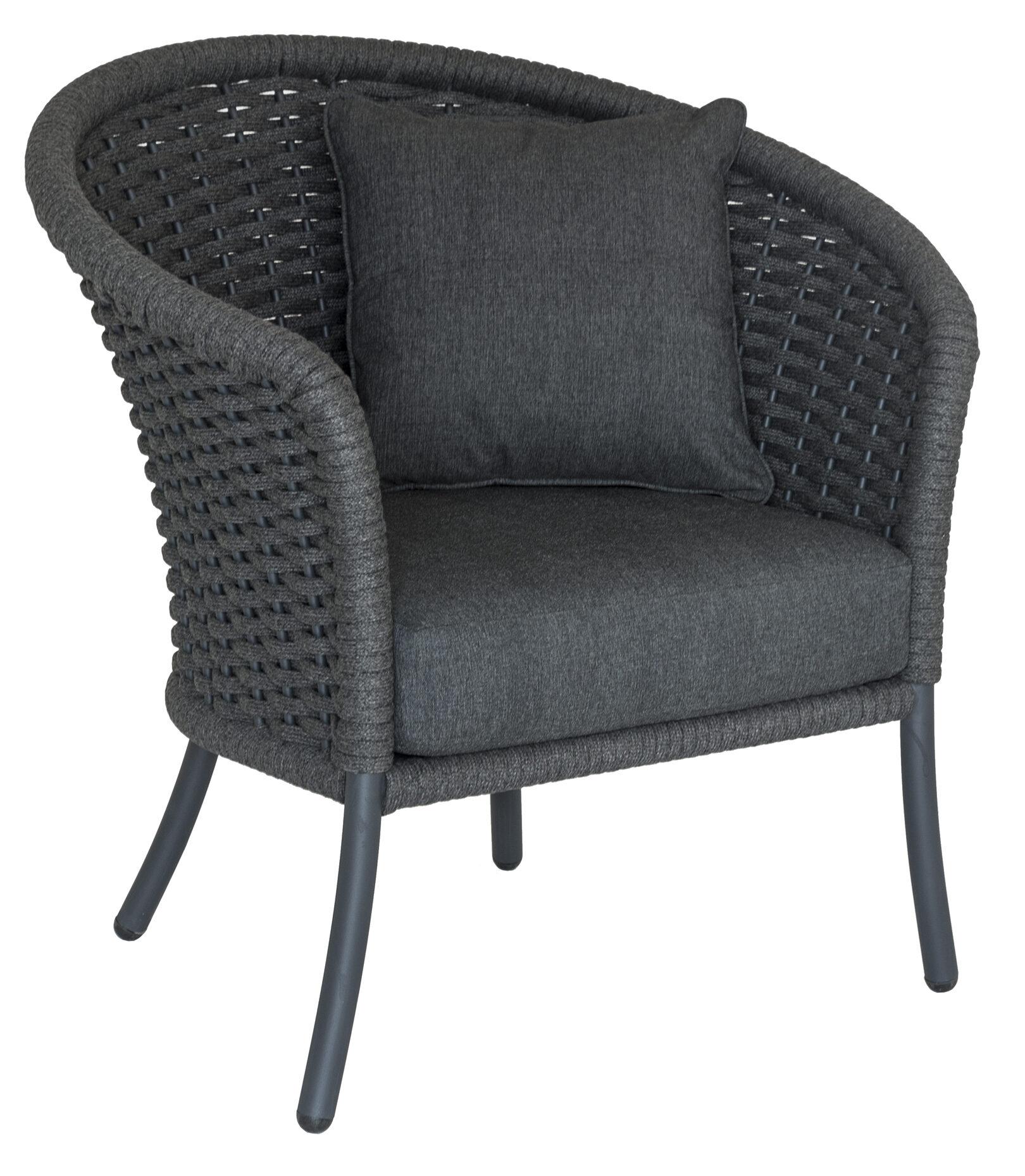 Cordial Dark gray Lounge Chair
