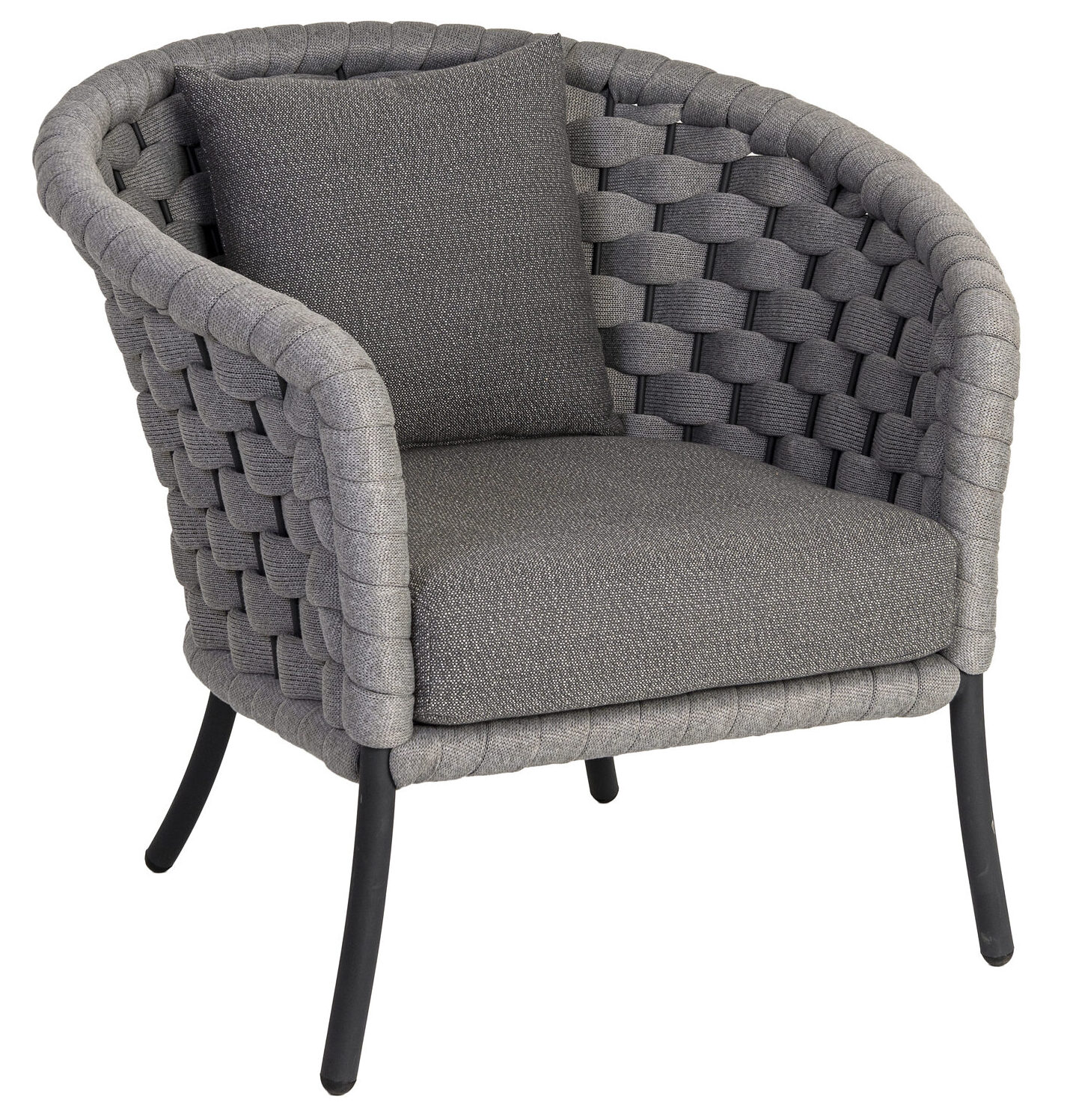 Cordial Luxe Light Grey Lounge Chair