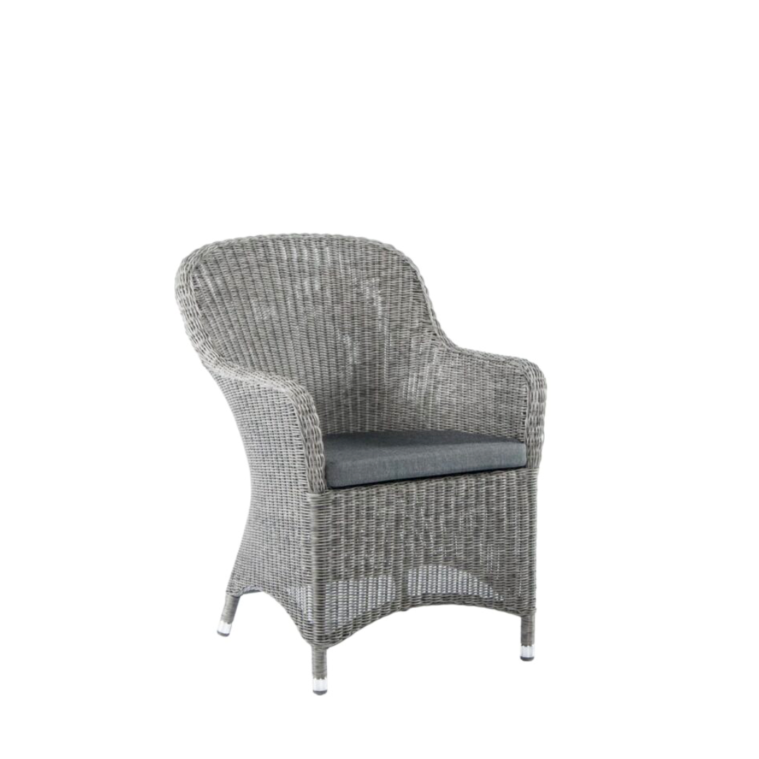 Monte Carlo Grey Closed  weave Dining Chair