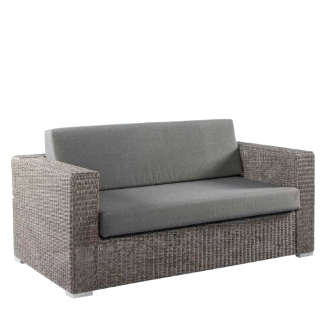Monte Carlo Grey 2- Seater Sofa