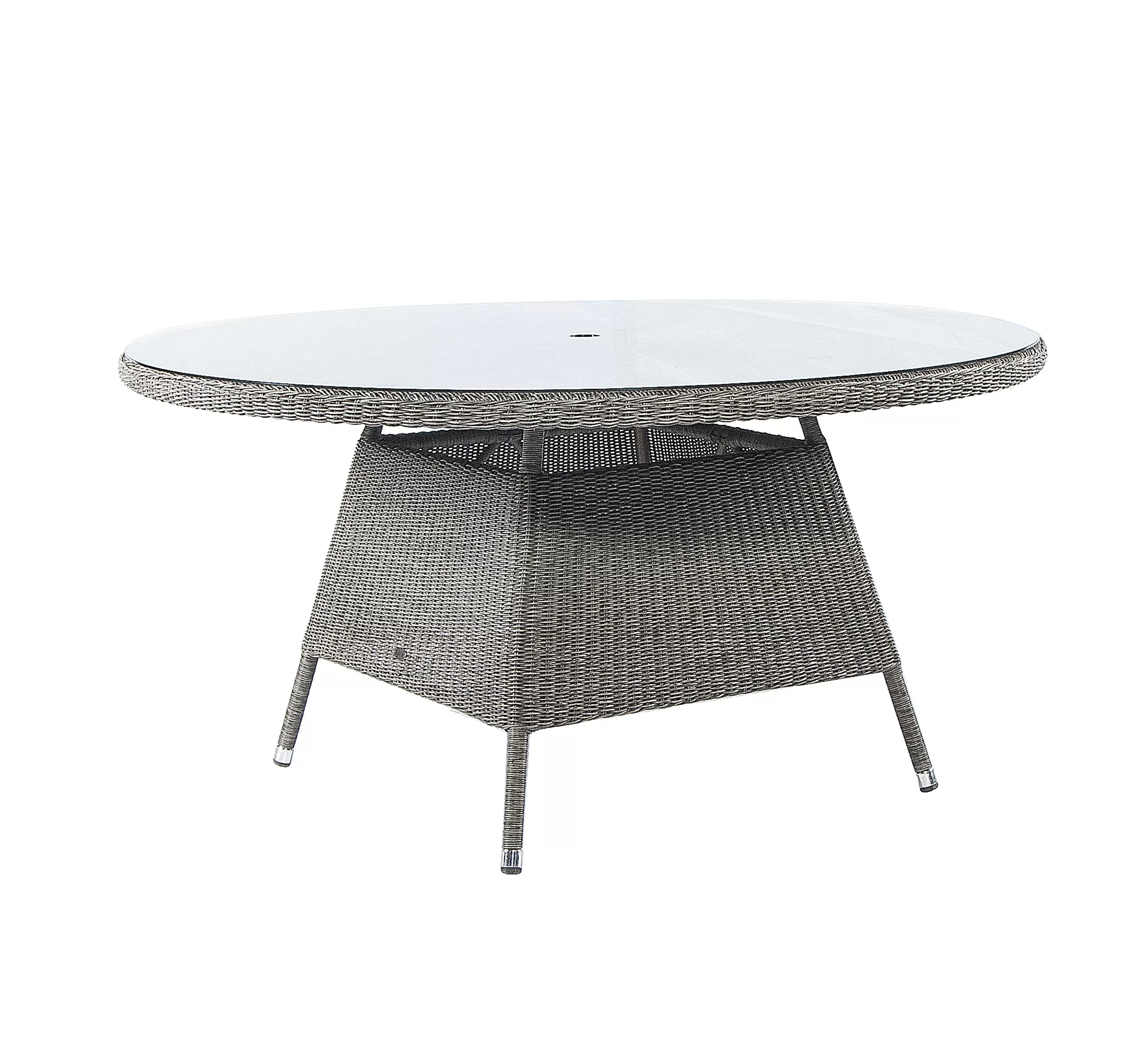 Monte Carlo Grey 6- Seater Round Dining Table