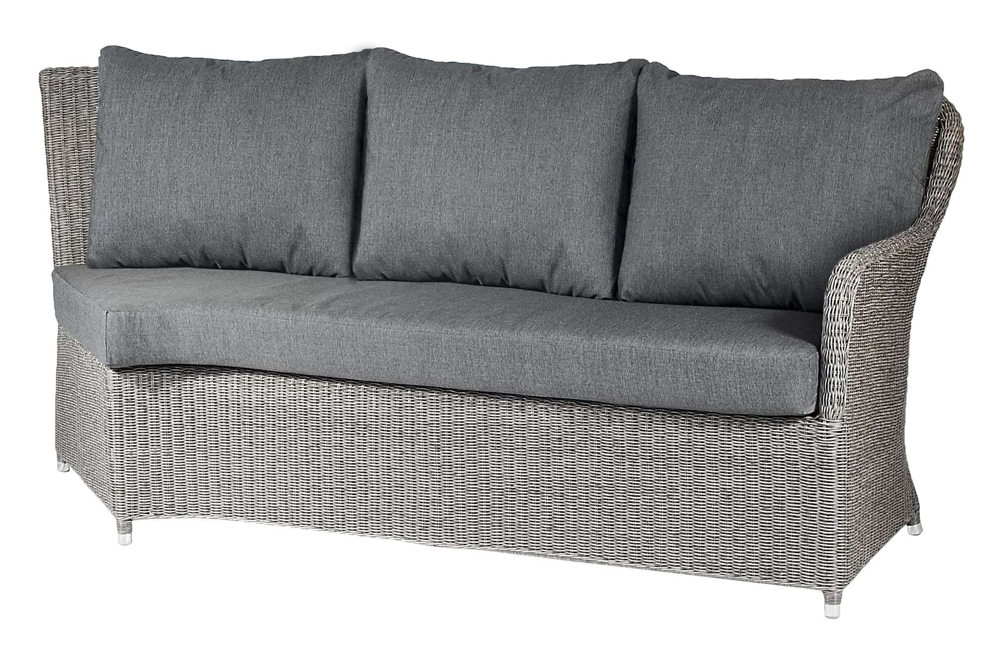 Monte Carlo Grey Casual Dining Sofa (Right)