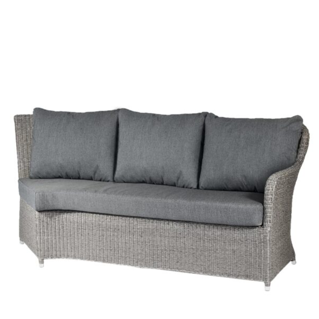 Monte Carlo Grey Casual Dining Sofa (Right)