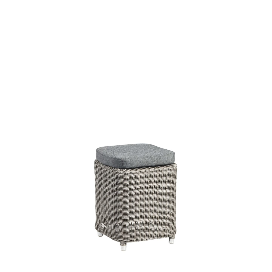 Monte Carlo Grey Casual Stool