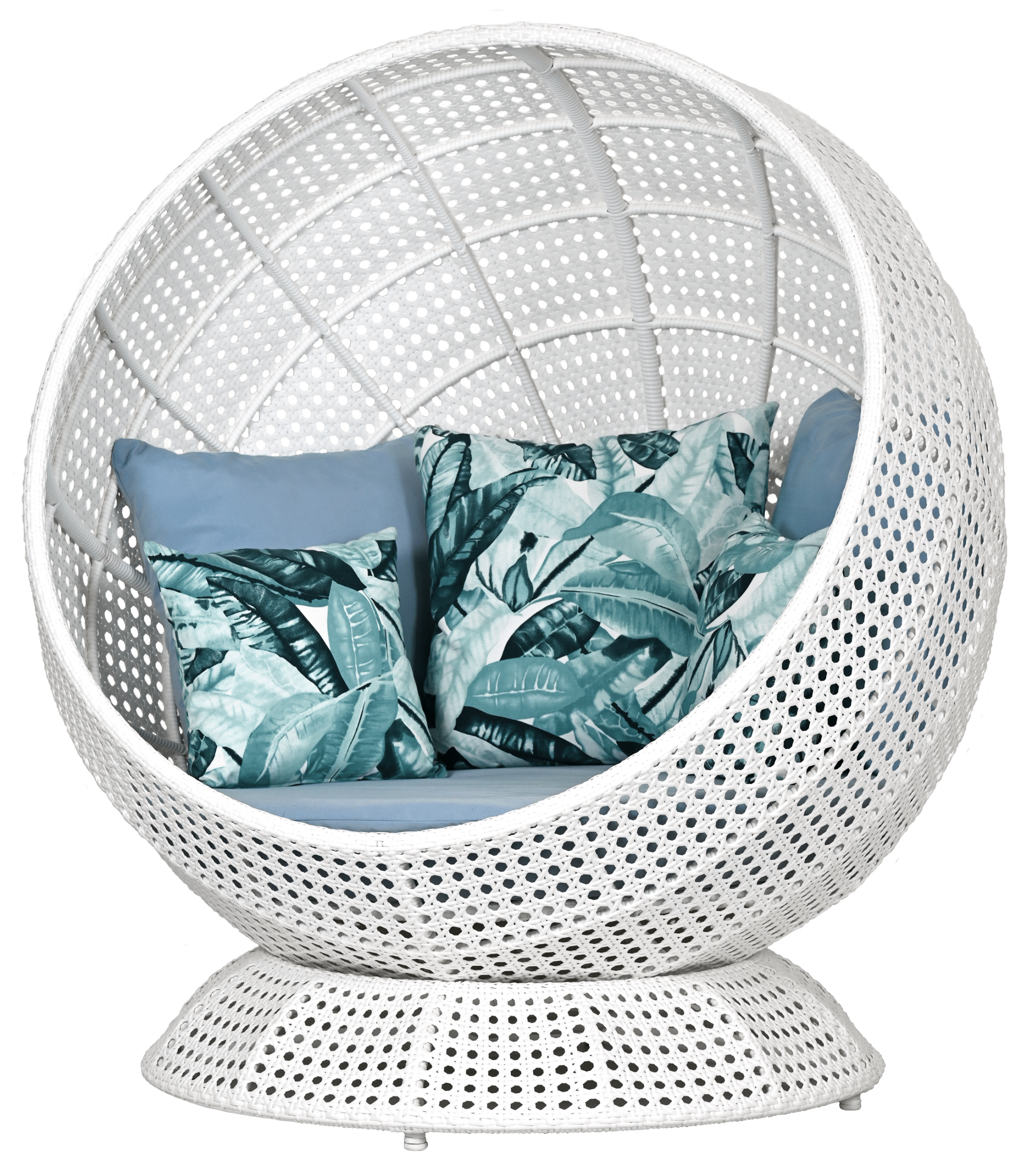 White MC hanging chair