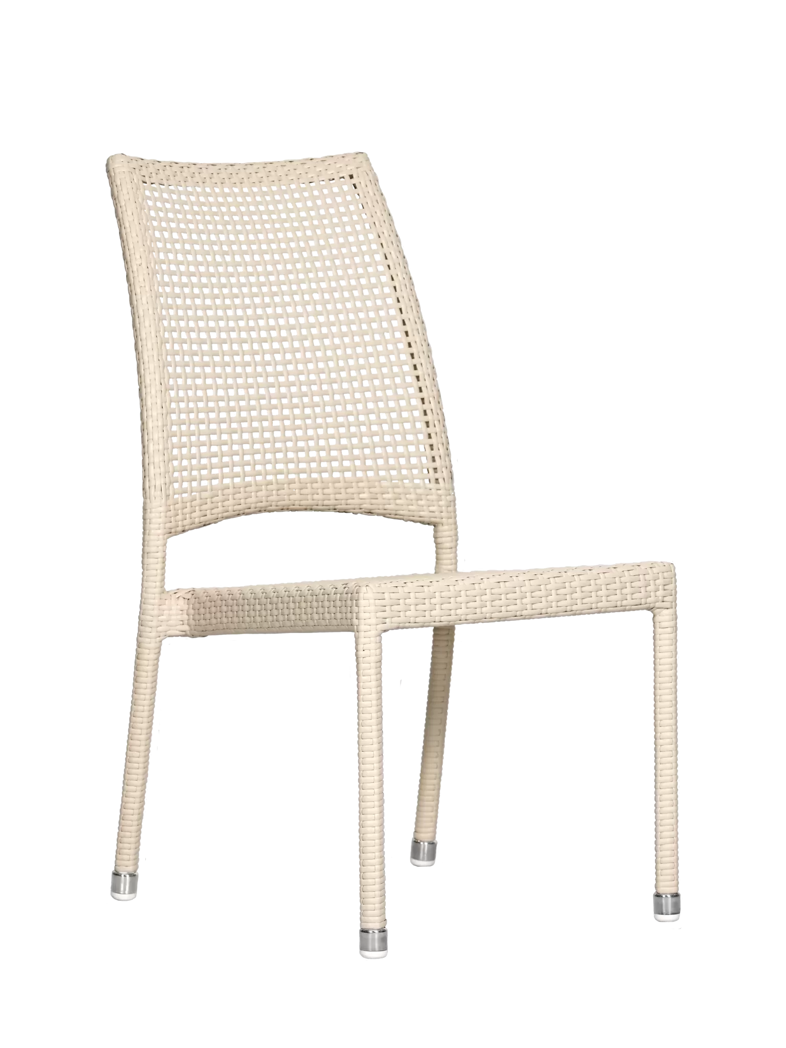 White washed san marino stacking chair
