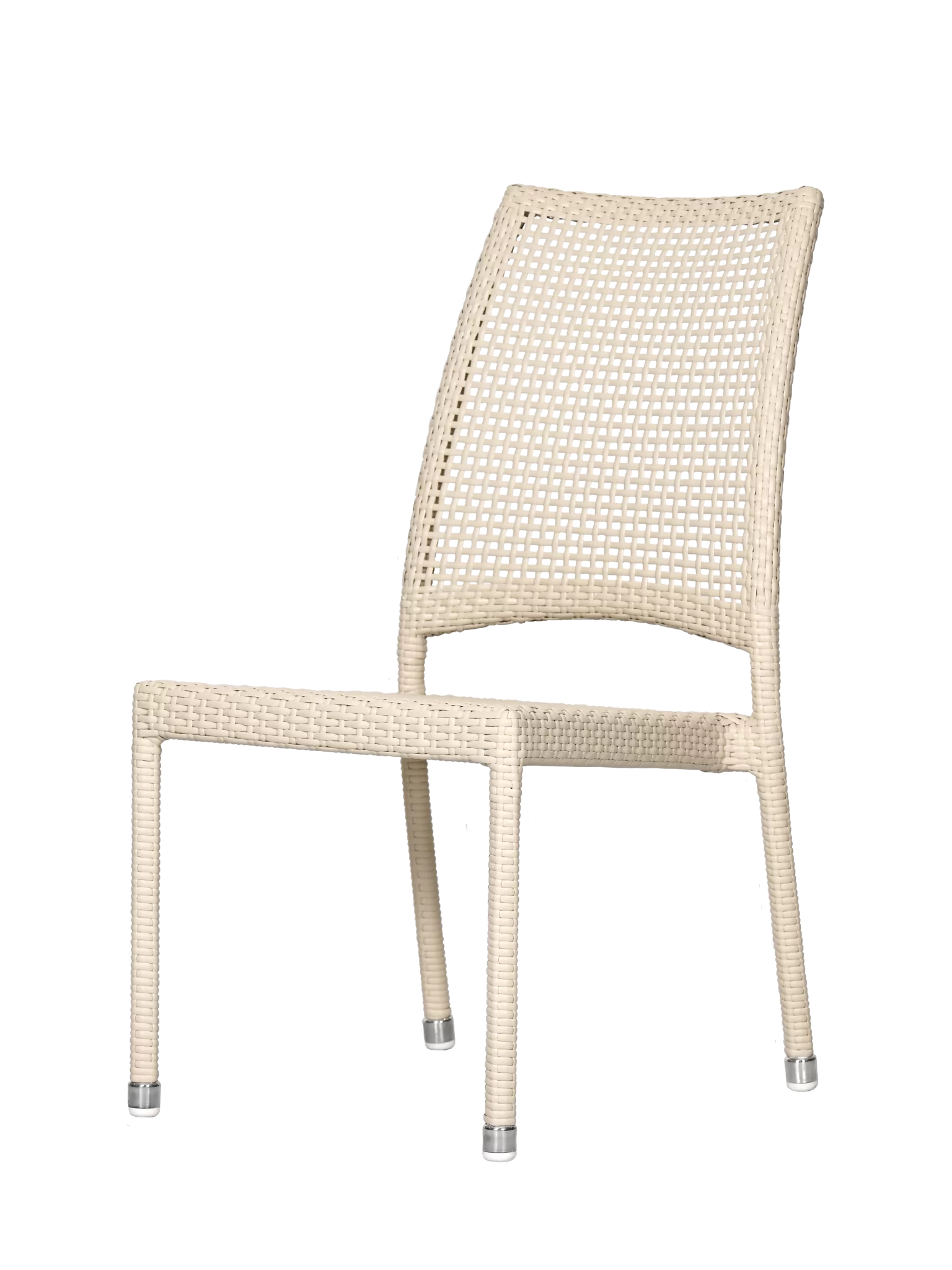 White washed san marino stacking chair