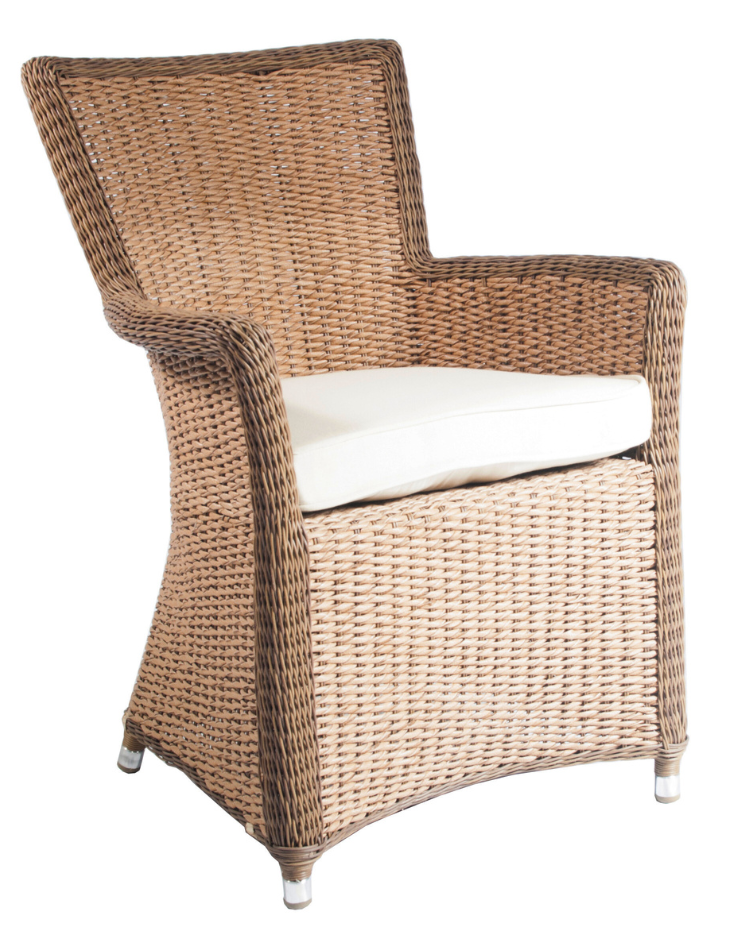 Hyacinth Square-top Arm Chair