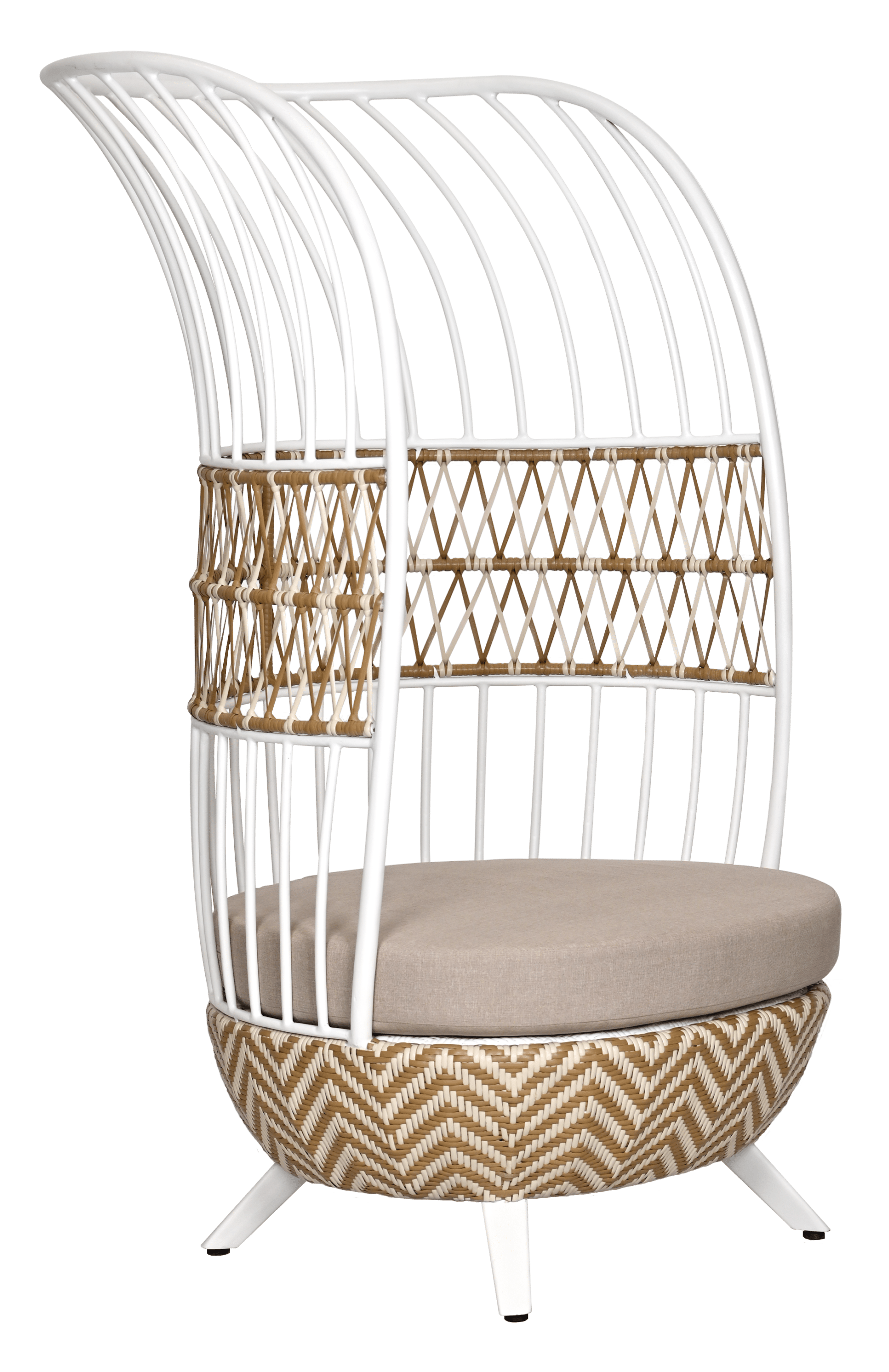 Swan accent chair