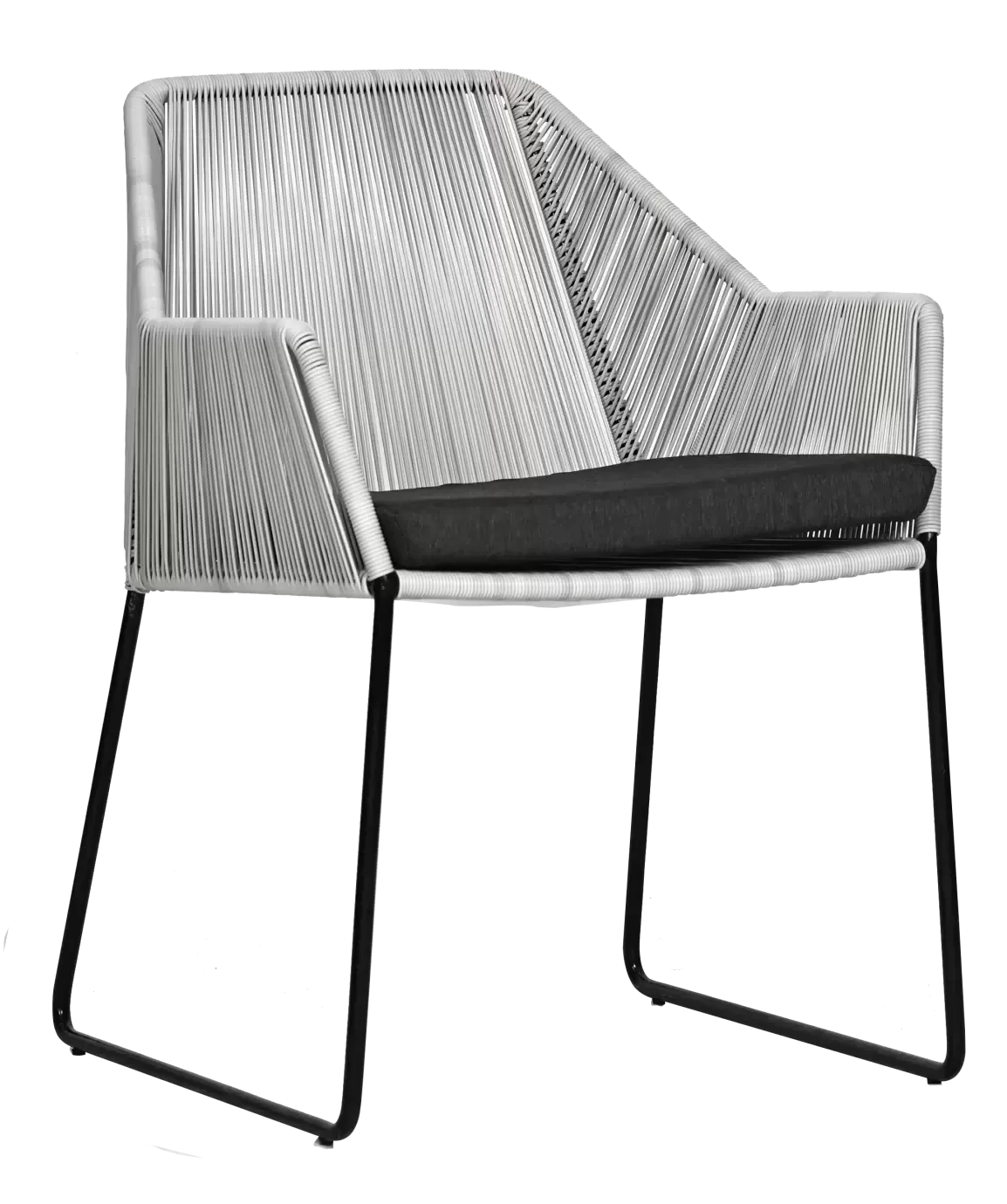 Wing White armchair