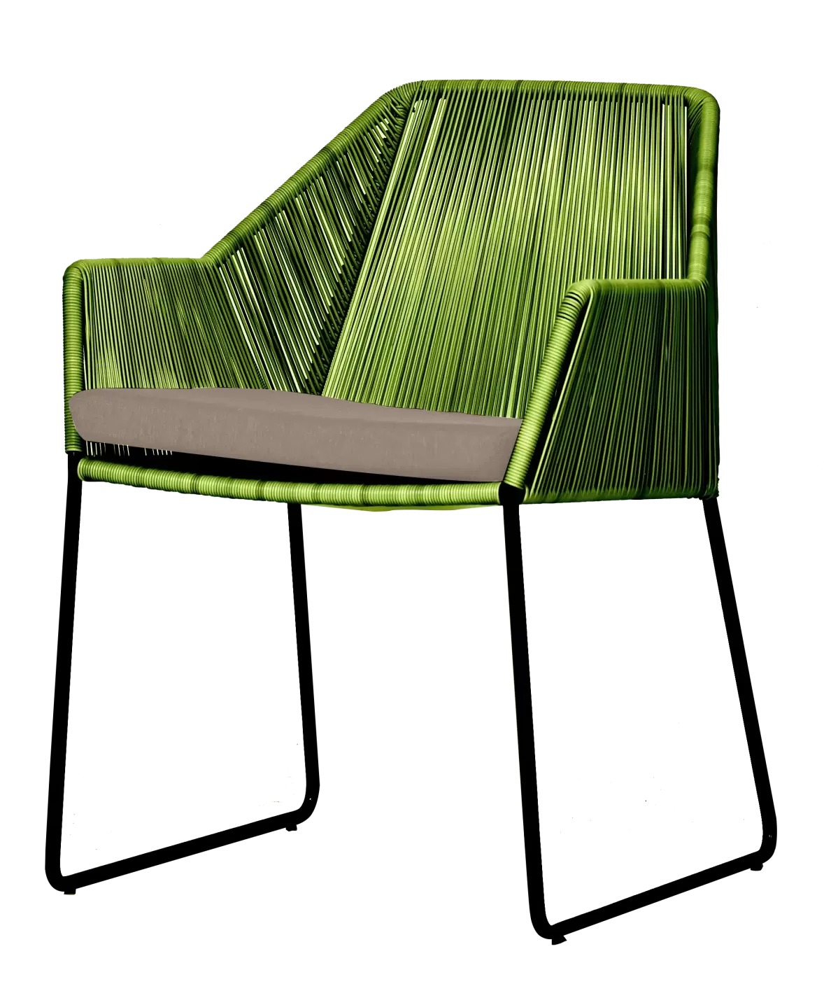 Wing Light green armchair
