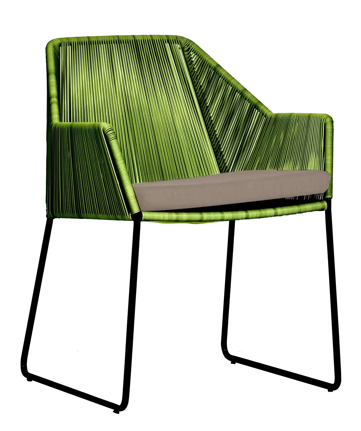 Wing Light green armchair