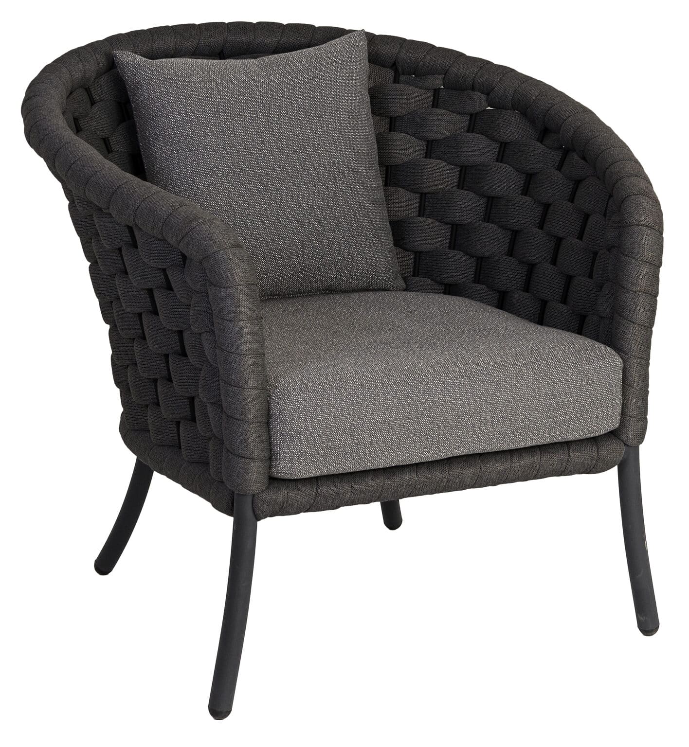 Cordial LUXE Dark Grey Lounge Chair