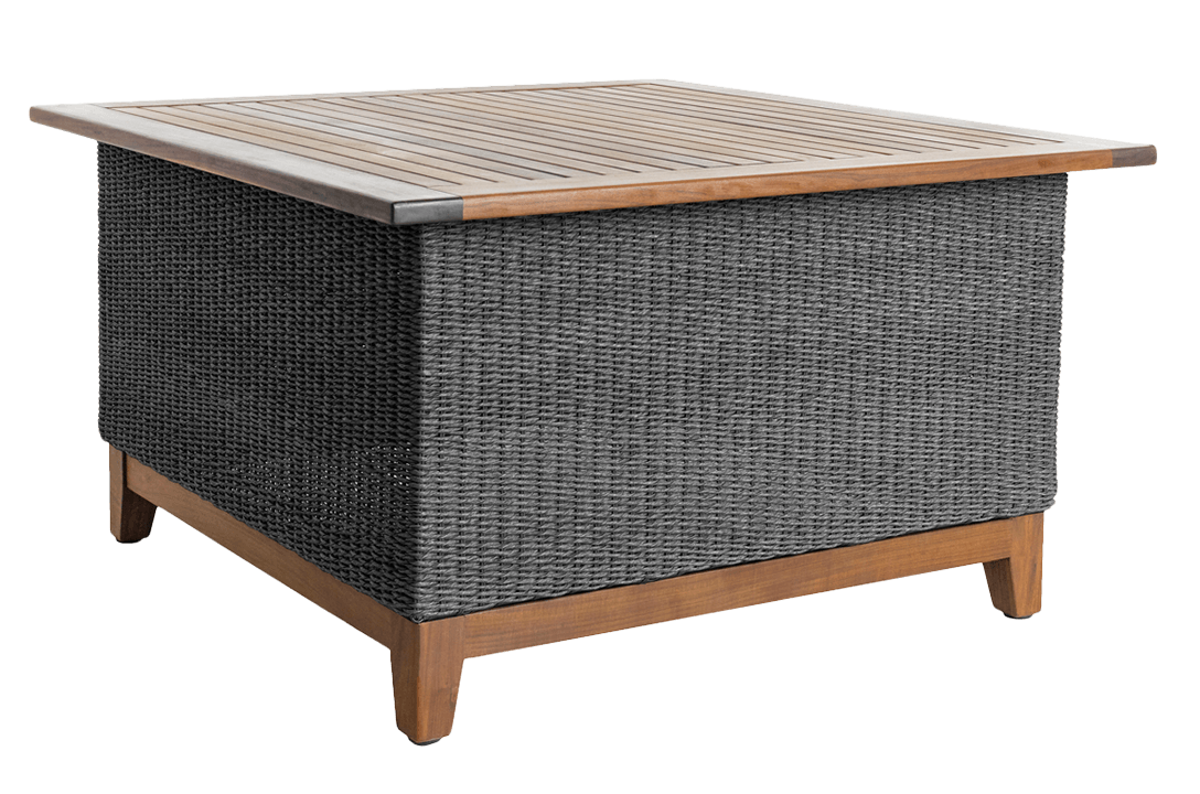 Coral Slate Gray Chat Table