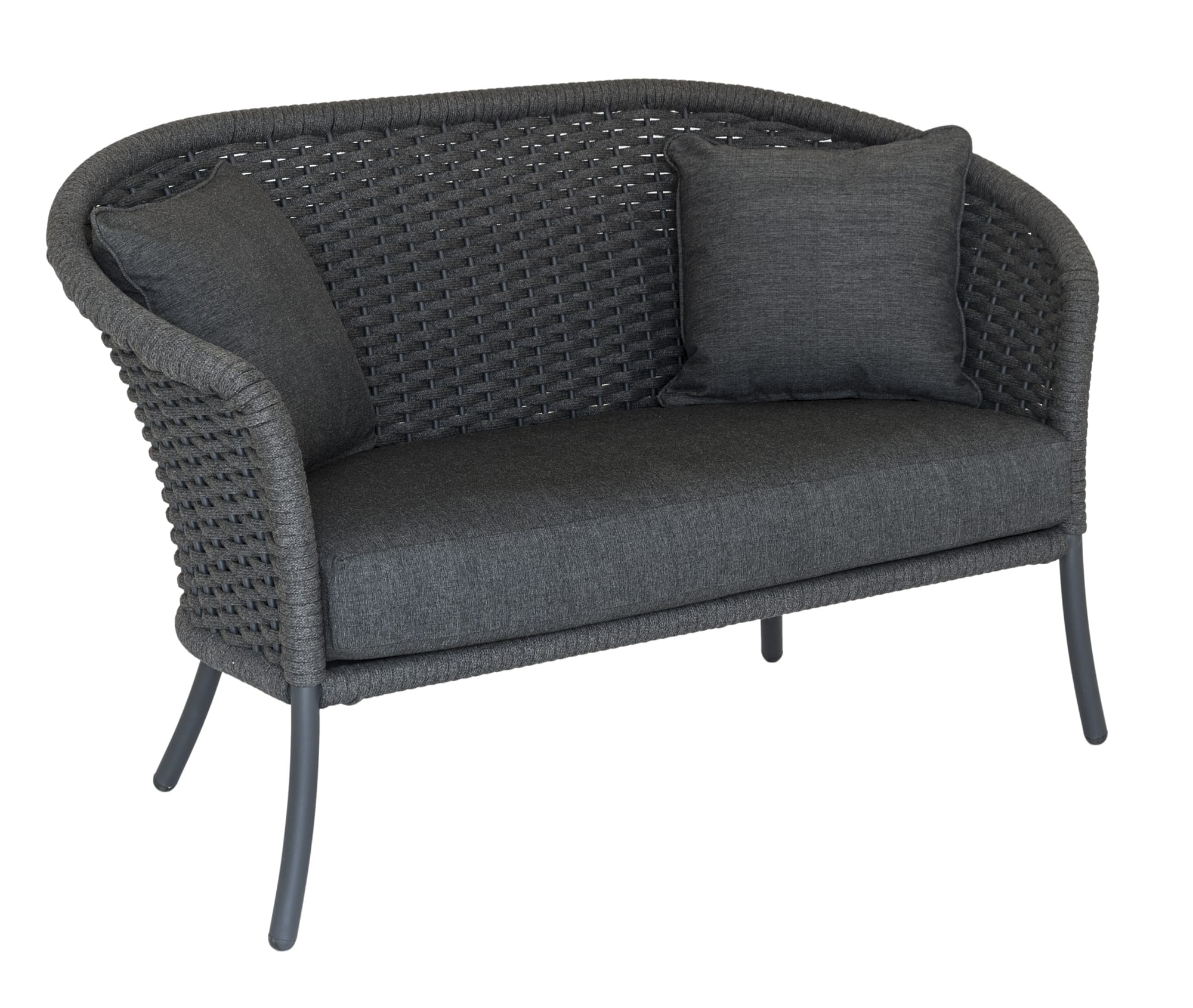 Cordial  Gray 2-Seater Sofa