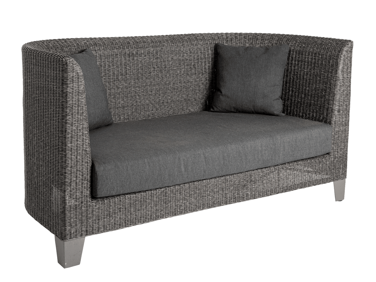 Monte Carlo High Back Club 2 Seater Sofa